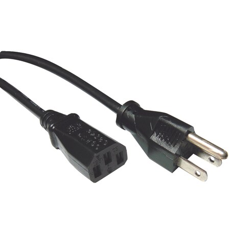 Axis Communications Universal 6 ft. Replacement Power Cord for Computer Electronics PET12-0005